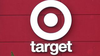 Target bullseye logo and read signature Target in store